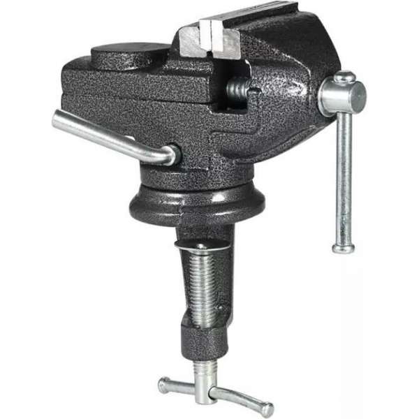 Bankschroef - Bankschroef met tafelklem - 60 mm - Zwart Bankschroef - Bankschroef met tafelklem - 60 mm - Zwart