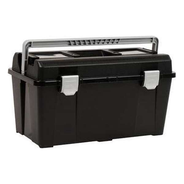 Raaco DIY gereedschapskoffer T33 - Uitneembare tray en vakkendoos - 49x27x26 cm - 717168 Raaco DIY gereedschapskoffer T33 - Uitneembare tray en vakkendoos - 49x27x26 cm - 717168