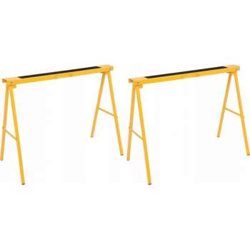 VOREL Set van 2 schragen opvouwbaar - max 200kg - antislip