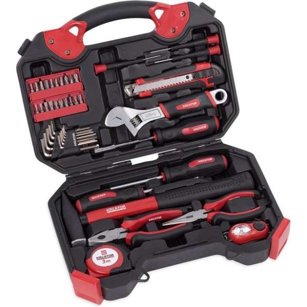 Kreator KRT951004 Gereedschapskoffer - 48-delig Kreator KRT951004 Gereedschapskoffer - 48-delig
