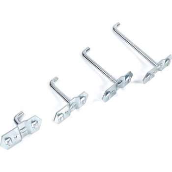 HBM 50 x 6 mm. Enkele Haak voor Gereedschapswand