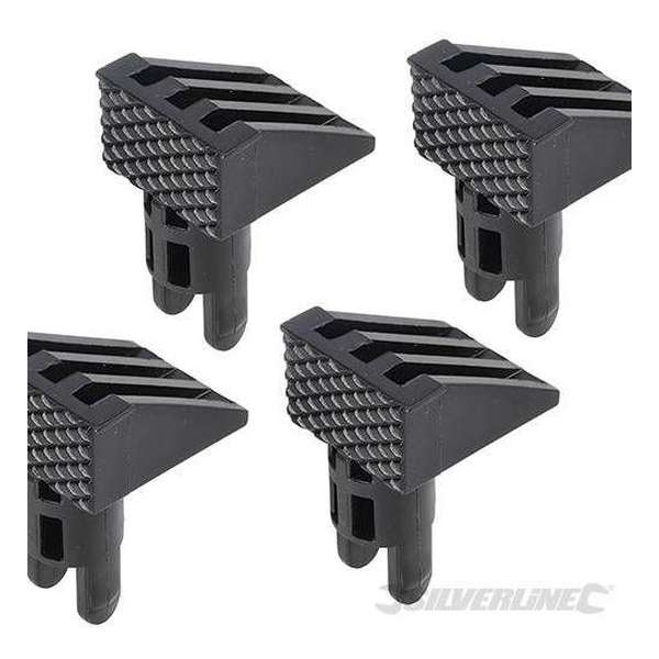 Silverline Klemcilinders - 4 stuks