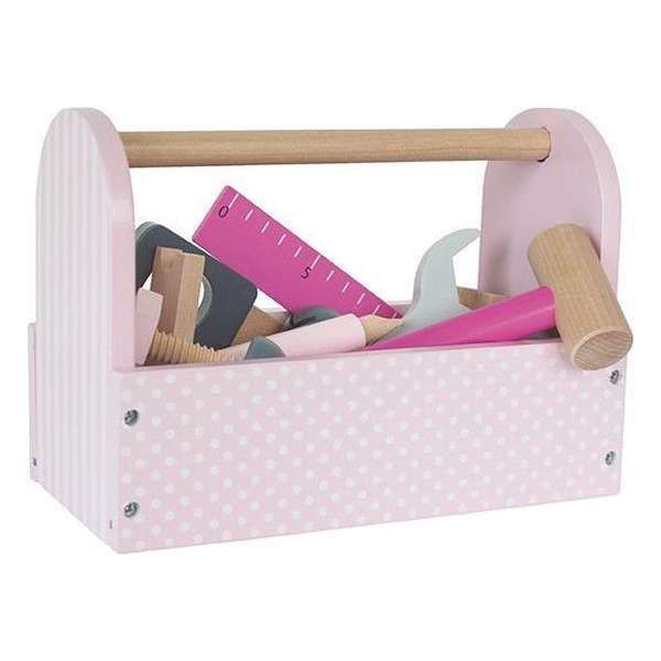 Jabadabado Gereedschapskoffer Roze Jabadabado Gereedschapskoffer Roze