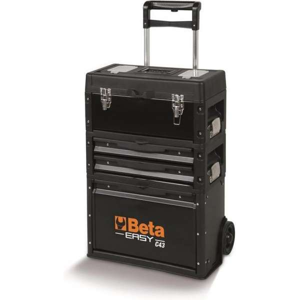 BETA trolley met 212-delig assortiment gereedschappen. Voor algemeen onderhoud BETA trolley met 212-delig assortiment gereedschappen. Voor algemeen onderhoud