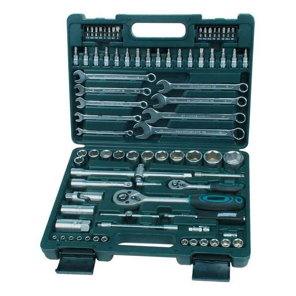 Brüder Mannesmann M29112 Gereedschapsset Doe-het-zelver In koffer 82-delig Brüder Mannesmann M29112 Gereedschapsset Doe-het-zelver In koffer 82-delig