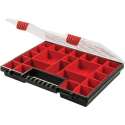 Silverline Opbergkoffer met 21 Vakken - 400 x 305 x 50 mm.