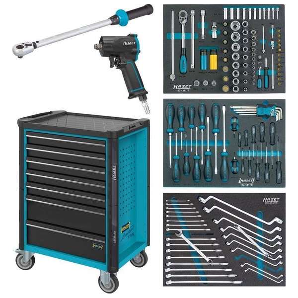 Hazet 179N-7/137 Gereedschapswagen met assortiment Hazet 179N-7/137 Gereedschapswagen met assortiment