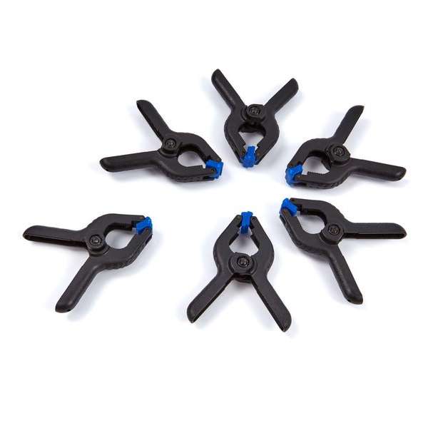 HBM 6 Delige 50 mm. Marktklemmen Assortiment HBM 6 Delige 50 mm. Marktklemmen Assortiment