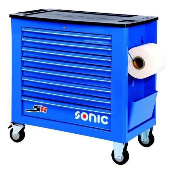 SONIC gereedschapswagen S11 blauw SONIC gereedschapswagen S11 blauw