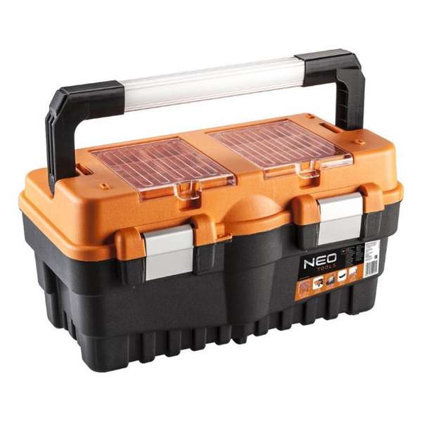 Neo Tools Gereedschapkoffer Nylon, 18, 460x242x256 Neo Tools Gereedschapkoffer Nylon, 18, 460x242x256