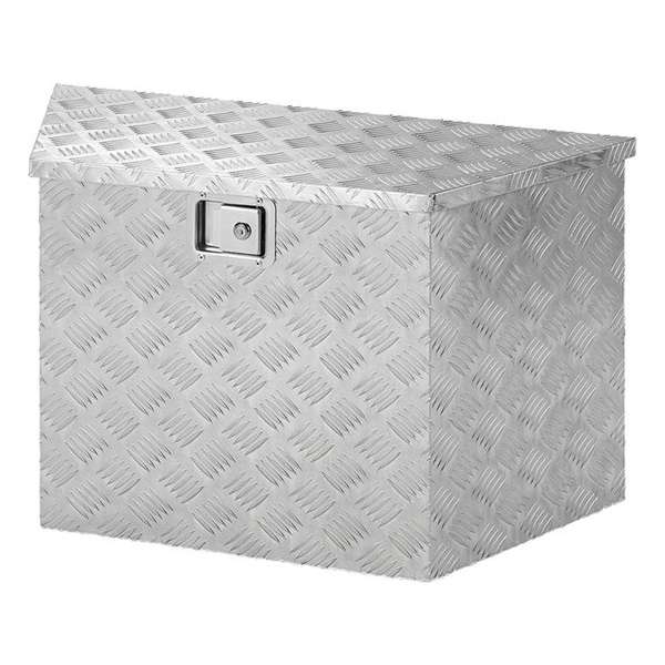 Proplus Opbergbox Dissel Aluminium 121 Liter Zilver Proplus Opbergbox Dissel Aluminium 121 Liter Zilver