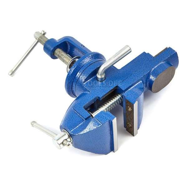HBM 60 mm Bankschroef met tafelklem HBM 60 mm Bankschroef met tafelklem