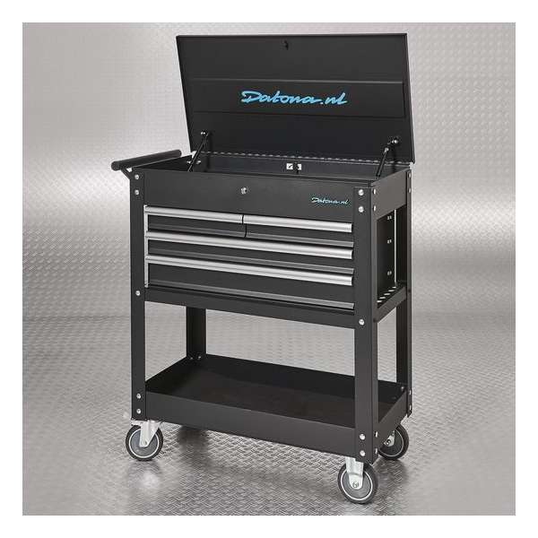 Datona® Verrijdbare gereedschapstrolley - Zwart Datona® Verrijdbare gereedschapstrolley - Zwart