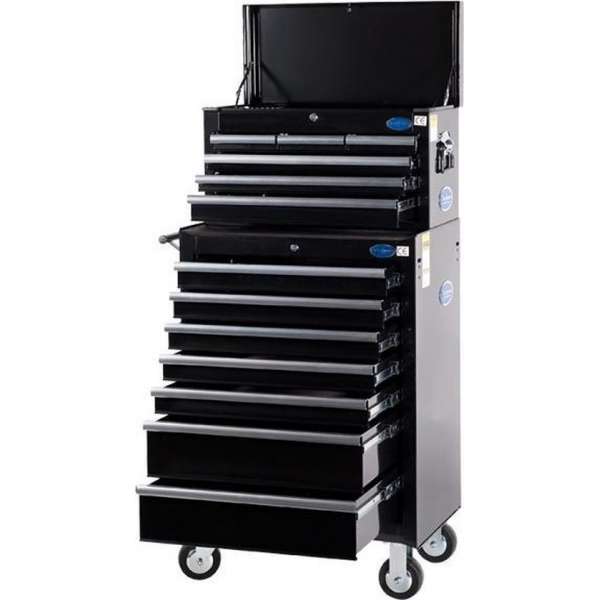 Datona® Gereedschapswagen set 13 laden - Zwart Datona® Gereedschapswagen set 13 laden - Zwart