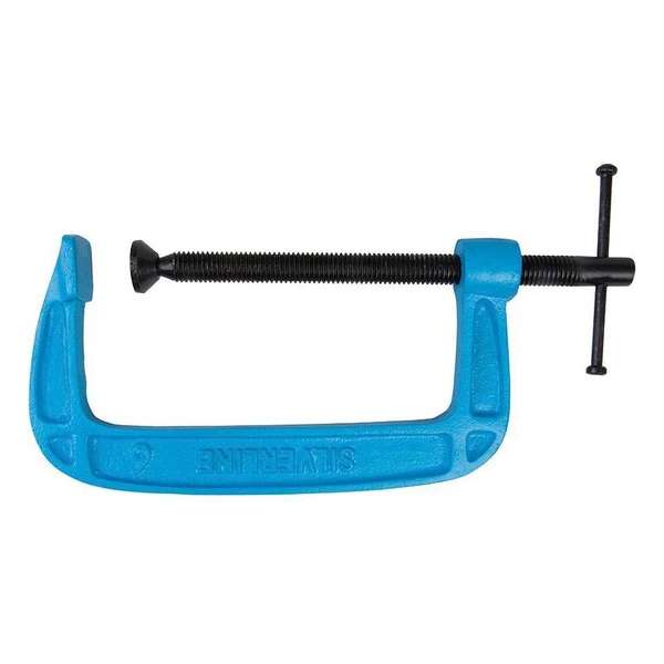 Silverline G-klem - Platenklem - Light-Duty - 150 mm. Silverline G-klem - Platenklem - Light-Duty - 150 mm.