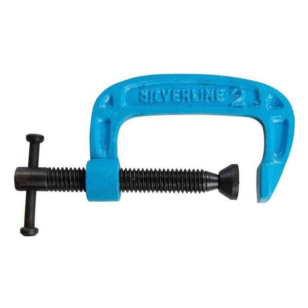 Silverline G-klem - Platenklem - Light-Duty - 50 mm. Silverline G-klem - Platenklem - Light-Duty - 50 mm.