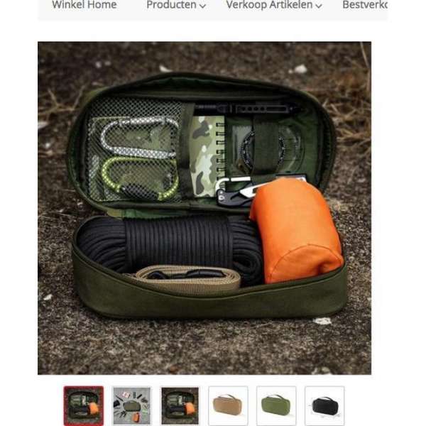 Outdoor Draagbare Opbergtas / Gereedschapstas Ehbo-Kit Kit Camping Outdoor Draagbare Opbergtas / Gereedschapstas Ehbo-Kit Kit Camping