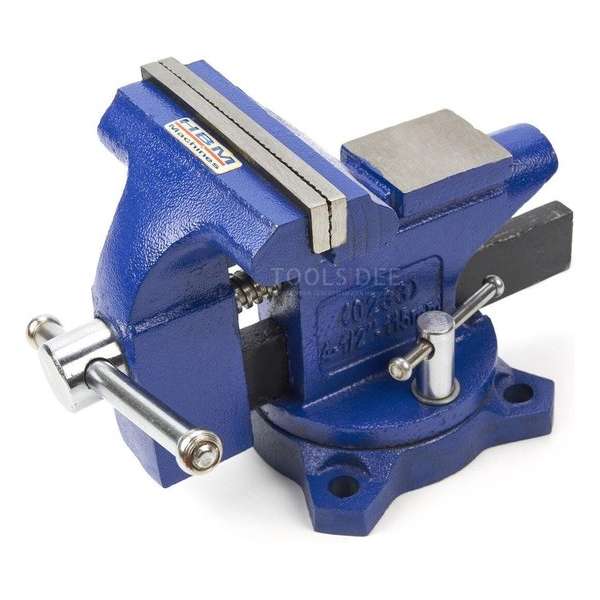 HBM 115 mm. Bankschroef Met Pijpklem HBM 115 mm. Bankschroef Met Pijpklem