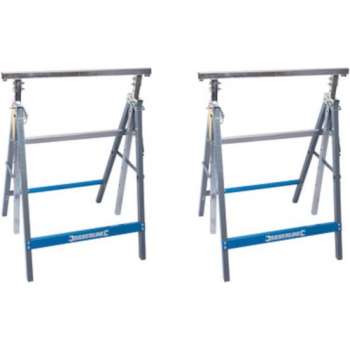 Silverline 'Heavy-Duty' schraag 150 kg - Set van 2