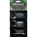 StealthMounts BM-FT18-BLK-6 Accuhouder voor Festool 18V - Zwart - 6-pack