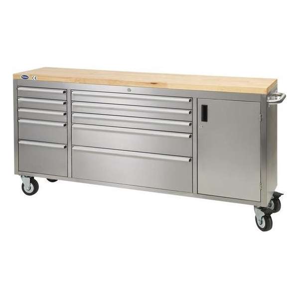 Datona® Mobiele werkbank RVS Datona® Mobiele werkbank RVS