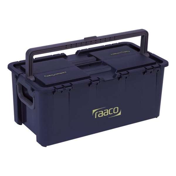 Raaco gereedschapskist Compact 37 met 7 inzetbakjes 136594 Raaco gereedschapskist Compact 37 met 7 inzetbakjes 136594