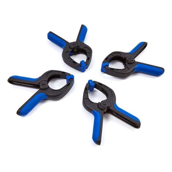HBM 4 Delige 75 mm. Marktklemmen Assortiment HBM 4 Delige 75 mm. Marktklemmen Assortiment