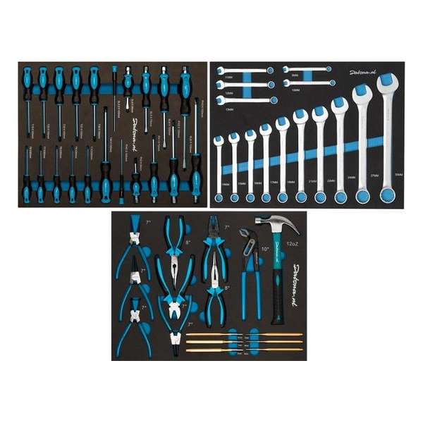 Datona® Gereedschapsset Basic PRO 52-delig - voor 3 lades Datona® Gereedschapsset Basic PRO 52-delig - voor 3 lades