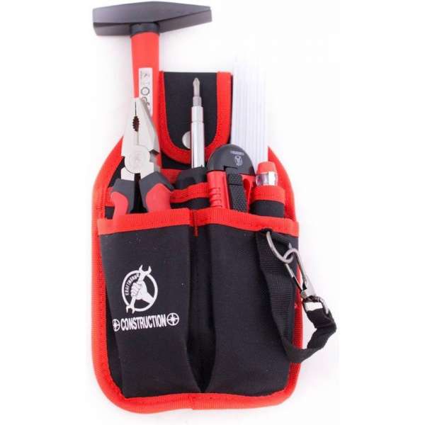 BGS Gereedschapset - 7-delig - Gordeltas - Rood, Zwart BGS Gereedschapset - 7-delig - Gordeltas - Rood, Zwart