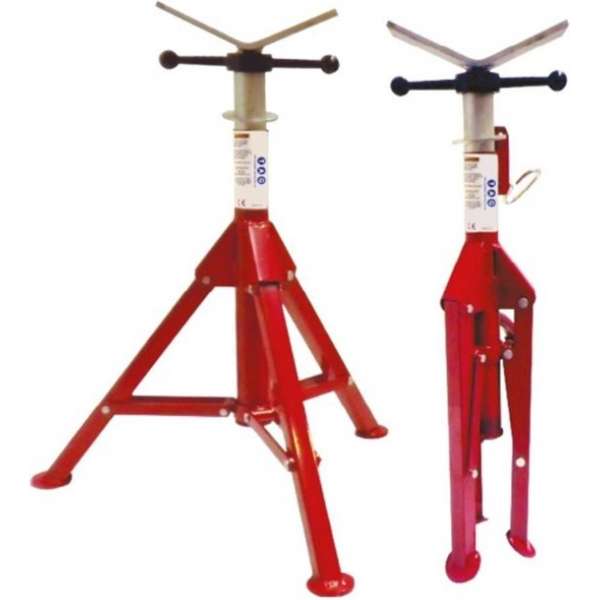 TAG pijpbok vouwbaar + V-kop / TAG Tri folding Pipe Stands + V-Head (TFS301+TVH300) TAG pijpbok vouwbaar + V-kop / TAG Tri folding Pipe Stands + V-Head (TFS301+TVH300)