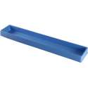 Datona® Vakverdeling met 1 compartiment - 5 stuks - Blauw