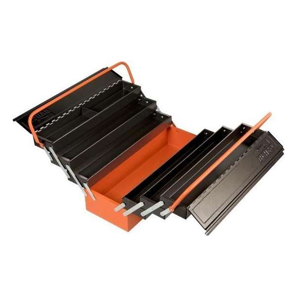 Bahco 1497MBF750 Gereedschapskist - 7 vakken - 530 x 200 x 250mm Bahco 1497MBF750 Gereedschapskist - 7 vakken - 530 x 200 x 250mm