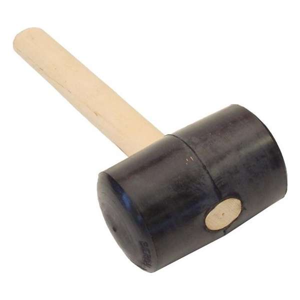 Talen Tools - Rubberhamer - Nr 8 - Zacht - 1500 gr Talen Tools - Rubberhamer - Nr 8 - Zacht - 1500 gr