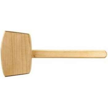 Topex Houten Hamer Vierkant 315mm 500gr