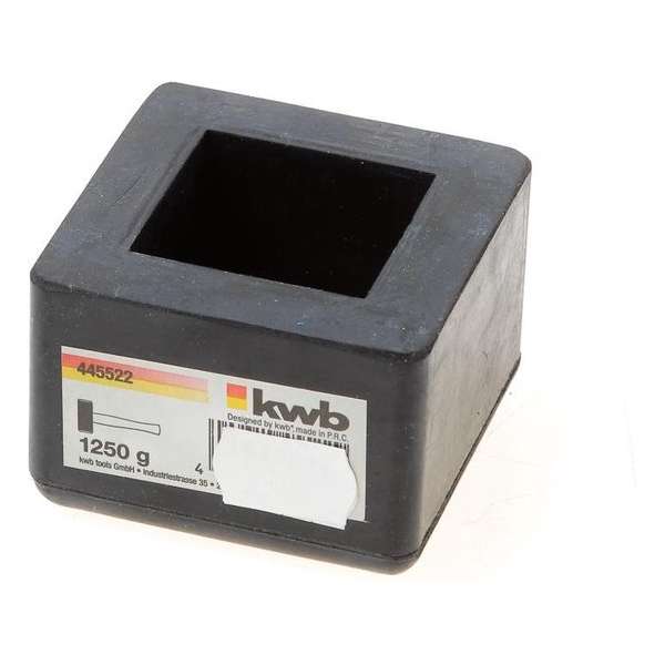 KWB 4455-22 Rubberdop voor Moker - 1250 gr KWB 4455-22 Rubberdop voor Moker - 1250 gr