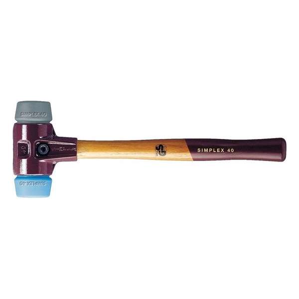 Halder Simplex 3013 rubber combi hamer Ø50 Halder Simplex 3013 rubber combi hamer Ø50