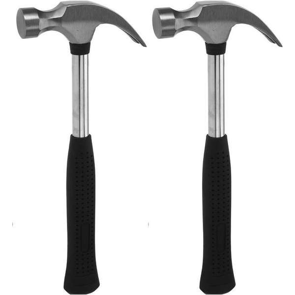 2x Klauwhamers 650 gram - Klusbenodigdheden - Gereedschap - Hamer 32 cm 2x Klauwhamers 650 gram - Klusbenodigdheden - Gereedschap - Hamer 32 cm