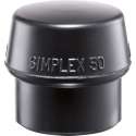 Halder inzet voor SIMPLEX hamer, d.50, rubber composiet