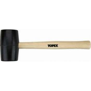TOPEX Rubber Hamer - 450 gr