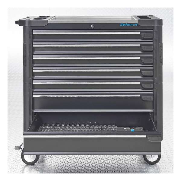 Datona® Gereedschapswagen tech-line 100 cm - Mat Zwart Datona® Gereedschapswagen tech-line 100 cm - Mat Zwart