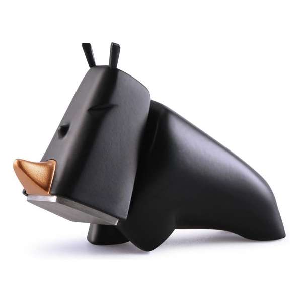Neushoorn hamer - Zwart Neushoorn hamer - Zwart