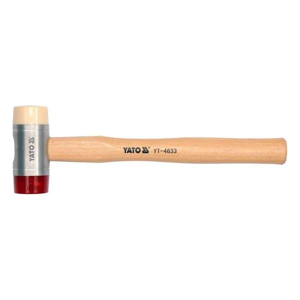 Uitdeukhamer - Ø 22mm - 150 gram - Houten handvat Uitdeukhamer - Ø 22mm - 150 gram - Houten handvat