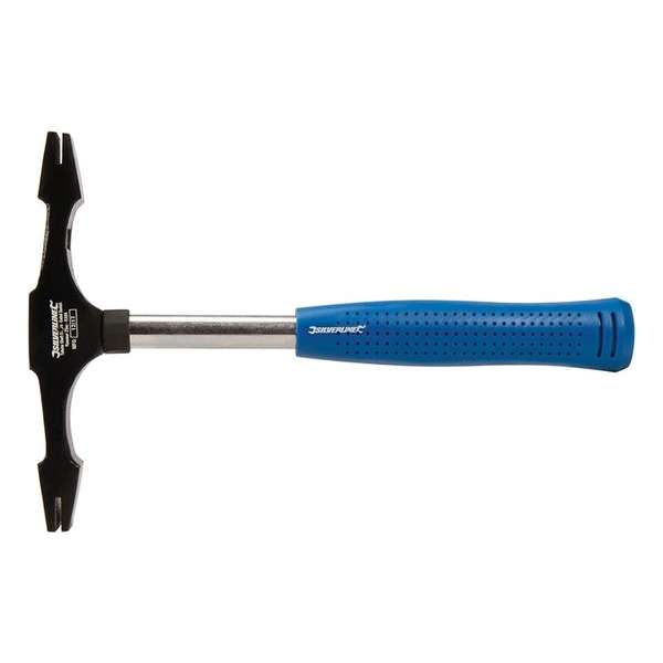 Silverline Dubbelzijdige hand beitelhamer met ronde schacht 0,7kg Silverline Dubbelzijdige hand beitelhamer met ronde schacht 0,7kg