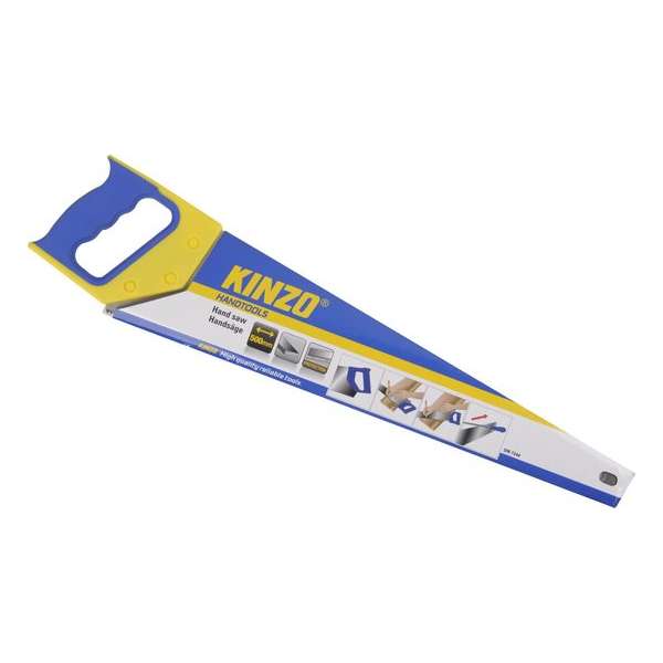 Handzaag Kinzo - 500mm - Geel/Blauw Handzaag Kinzo - 500mm - Geel/Blauw