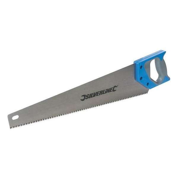 Silverline Handzaag 500 mm. - Tri-Cut Vertanding - 7 TPI Silverline Handzaag 500 mm. - Tri-Cut Vertanding - 7 TPI