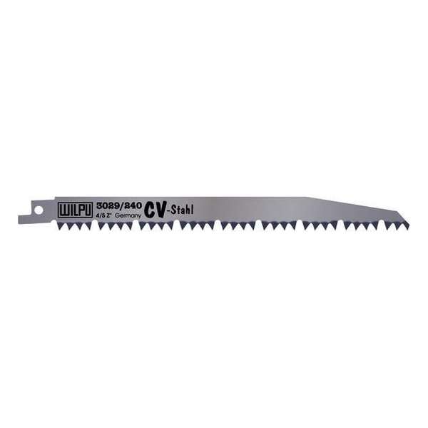 Wilpu Zaagblad 240 x 19 x 1,27 mm, 5/6 Z van HCS staal, 5 stuks Wilpu Zaagblad 240 x 19 x 1,27 mm, 5/6 Z van HCS staal, 5 stuks