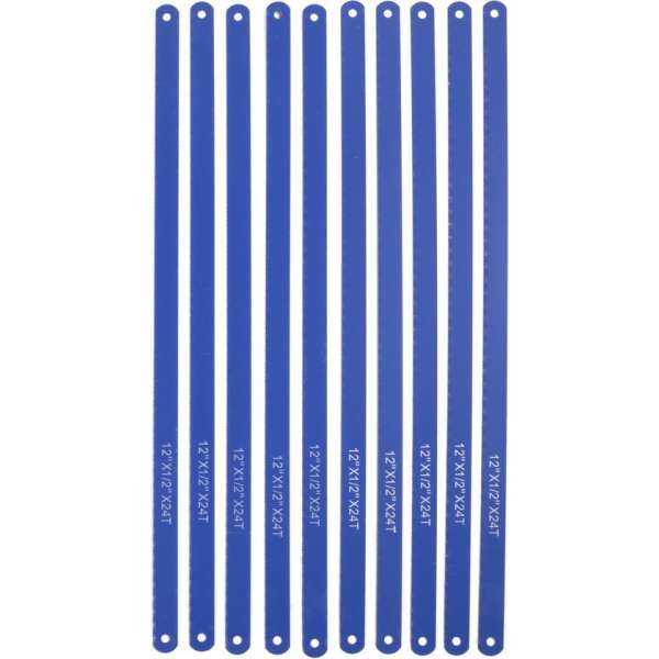 40x stuks reserve zaagbladen voor ijzerzaag - 30 cm - Ijzer/metaalzaag bladen - Klusbenodigdheden 40x stuks reserve zaagbladen voor ijzerzaag - 30 cm - Ijzer/metaalzaag bladen - Klusbenodigdheden