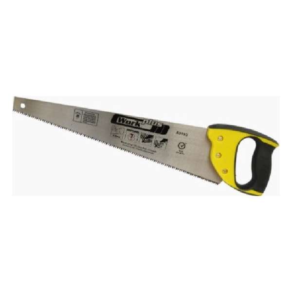 Handzaag 550 mm - Hardpoint - Met ergonomische rubber handgreep Handzaag 550 mm - Hardpoint - Met ergonomische rubber handgreep