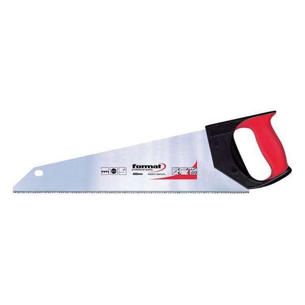 Handzaag 2-componenten-grepen 7 tanden/inch 450mm Handzaag 2-componenten-grepen 7 tanden/inch 450mm