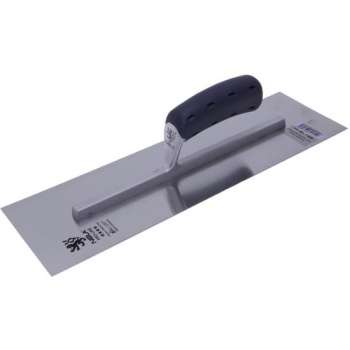 Nela - Pro line - spaan - RVS - 405 x 120 mm - voor stucwerk- met softgrip